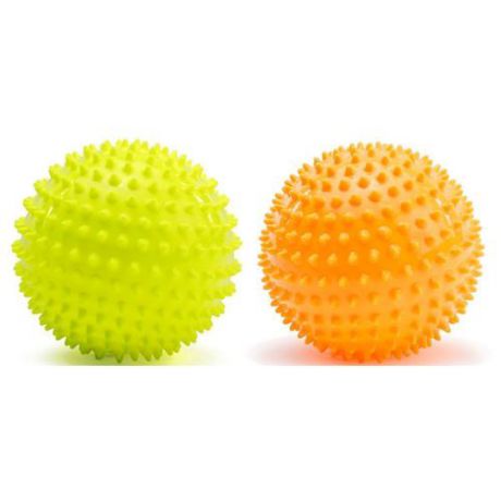 Набор из двух малых мячей, желтый/оранжевый