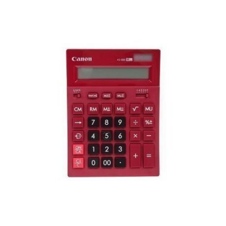 Калькулятор бухгалтерский AS-888-RD бордовый