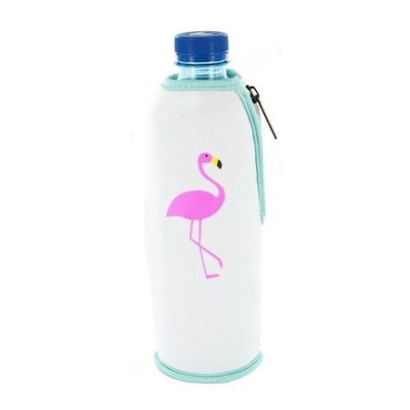 Чехол-кулер для бутылки "Фламинго"
