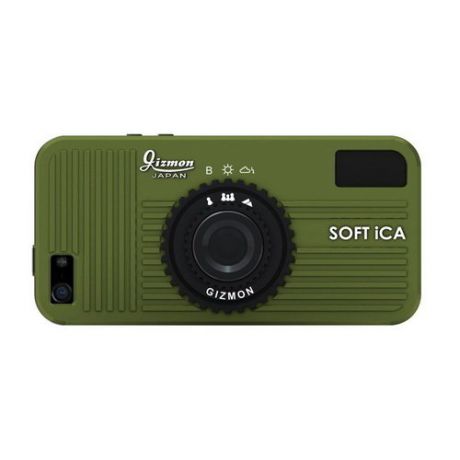 Чехол Soft iCA для iPhone 5/5S зеленый