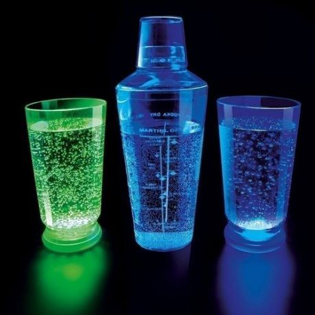 Набор LED-стаканов для соков и коктейлей, 3 шт.