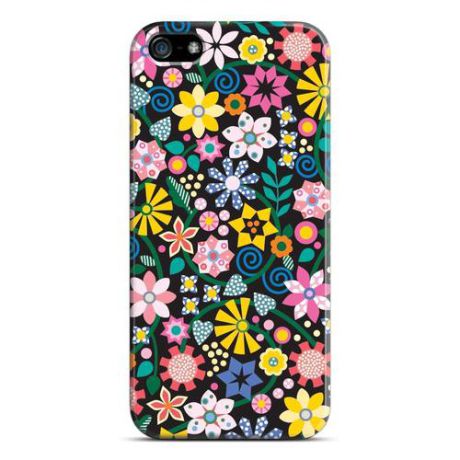 Чехол для iPhone 5 "Геоцветы"