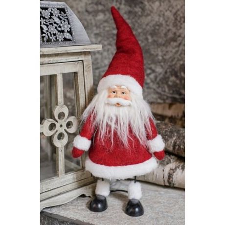 Интерьерная кукла "Дед Мороз в красном", 40 см