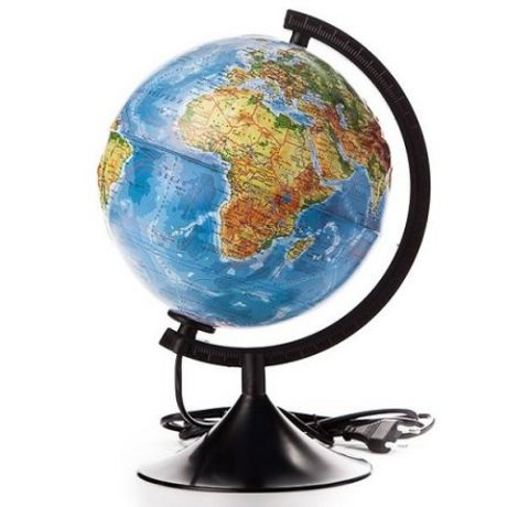 Рельефный глобус Земли "Физико-политический"