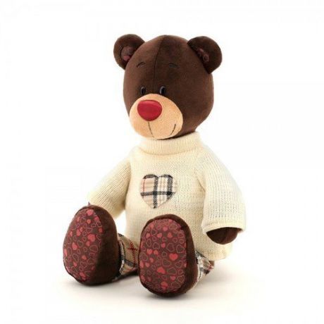 Мягкая игрушка "Медведь в свитере", 25 см