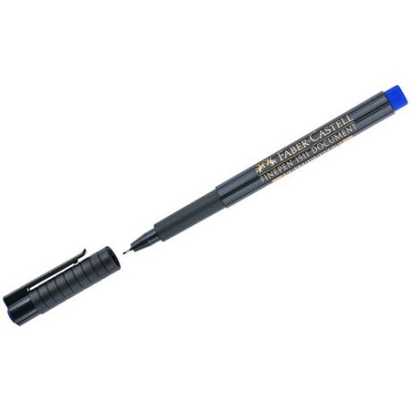 Ручка капиллярная "Finepen 1511", синяя