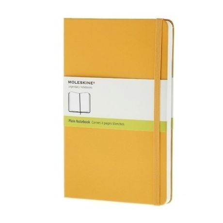 Записная книжка нелинованная "Classic" желтая Pocket