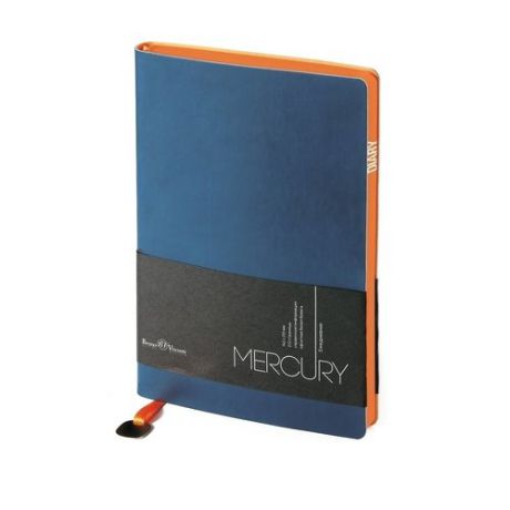 Ежедневник недатированный "Mercury" А5 синий