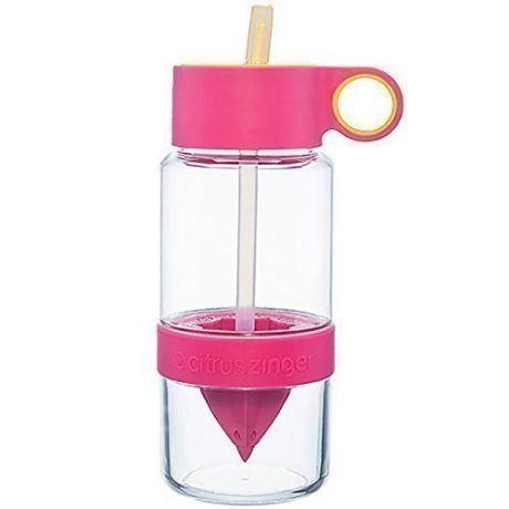 Бутылка для воды "Citrus Zinger Mini", 200 мл, розовая