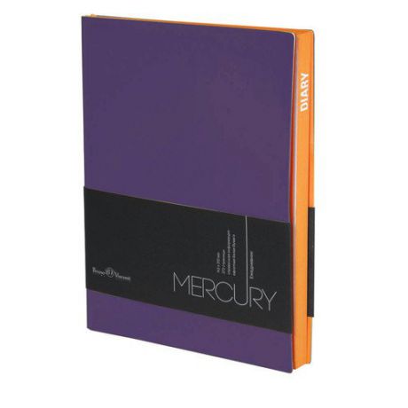 Ежедневник недатированный "Mercury" А5 фиолетовый