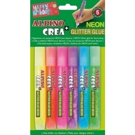Гелевые карандаши "CREA Neon", 6 цветов
