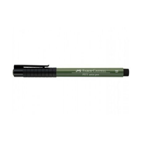 Капиллярная ручка "Pitt Artist Pen Brush", жженая хромовая зелень