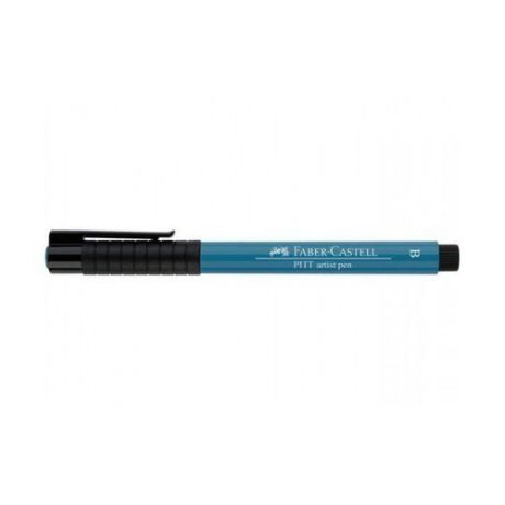 Капиллярная ручка "Pitt Artist Pen Brush", кобальтовая бирюзовая