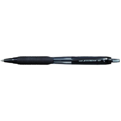 Шариковая автоматическая ручка "Jetstream" SXN-101-07 чёрная