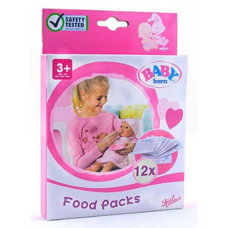 Детское питание для куклы, 12 пакетиков