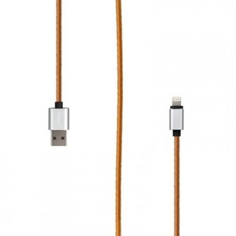 Кабель Digital IL-03 USB - Apple Lightning (MFI), 1 м, охра