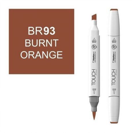 Маркер BR93 жженый оранжевый