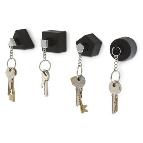Настенные держатели для ключей с брелоками "Shapes"