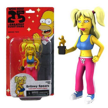 Фигурка "The Simpsons 5 Series 2 - Britney Spears", 13 см