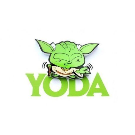 Пробивной мини 3D-светильник "StarWars Yoda"