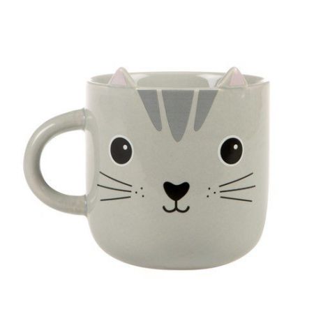 Кружка керамическая "Cat Kawaii Friends Mug", 480 мл