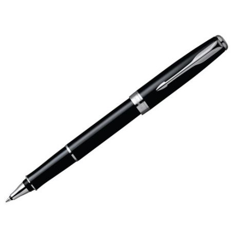 Ручка-роллер "Sonnet 07 CT" черный лак 0,7 М