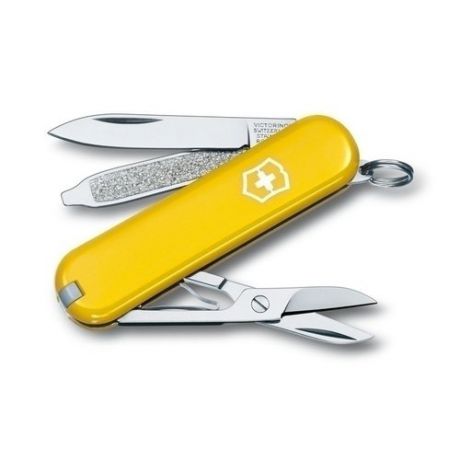 Нож перочинный "Classic 0.6223.8" 7 функций желтый