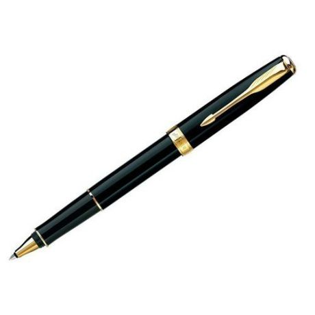 Ручка-роллер "Sonnet GT" черный лак 0,5 F