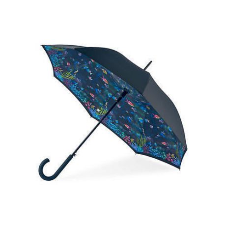 Зонт-трость женский "Морской мир"