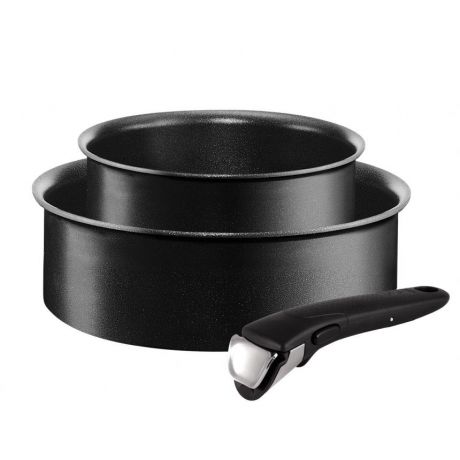 Набор посуды Tefal Ingenio Expertise, сотейник 24 см, ковш 16 см, съемная ручка L6509072