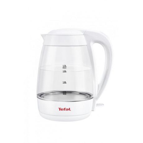 Чайник Tefal Glass KO450132 2200 Вт 1,7 л, белый KO450132