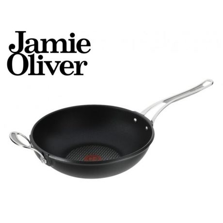 Вок Tefal Jamie Oliver, литой алюминий, 30 см E2118873