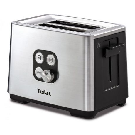 Тостер Tefal Cube TT420D 900 Вт, серебристый TT420D30