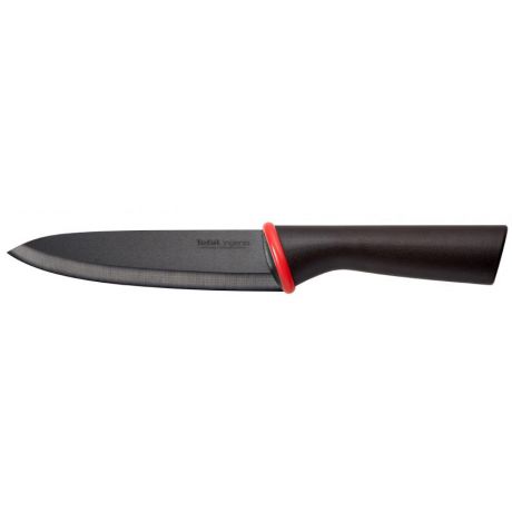 Поварской нож Tefal Ingenio Black керамический черный, 15 см K1520214