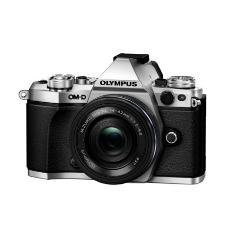Фотоаппарат Olympus OM-D E-M5 Mark II Pancake Zoom Kit с объективом 14-42 EZ серебристый (V207044SE000)