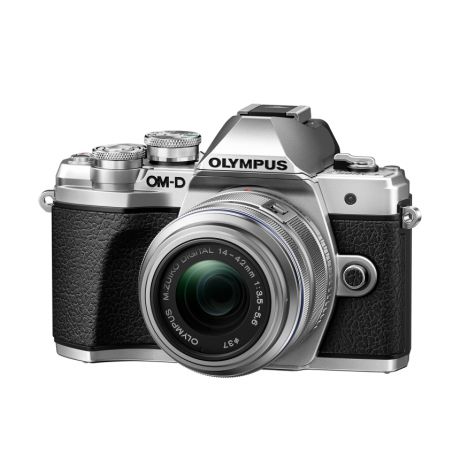 Фотоаппарат Olympus OM-D E-M10 Mark III с 14-42IIR серебристый (V207071SE000)