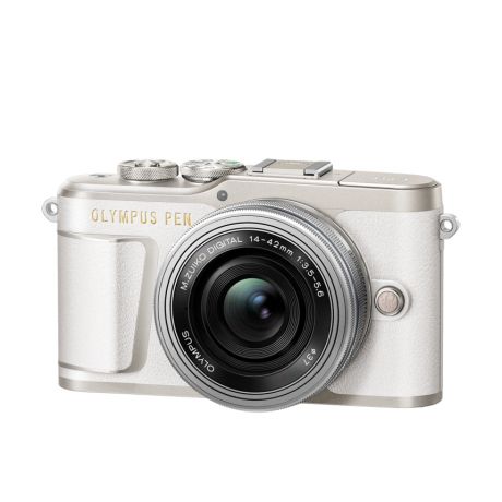 Фотоаппарат Olympus PEN E-PL9 Pancake Zoom Kit с EZ-M1442EZ белый (V205092WE000)