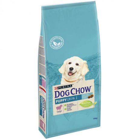 Сухой корм Purina Dog Chow для щенков всех пород, ягнёнок, пакет, 14 кг 12364495
