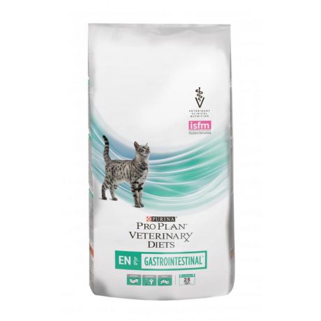 Сухой корм Purina Pro Plan Veterinary Diets EN для кошек с расстройством пищеварения, пакет, 1,5 кг 12274530