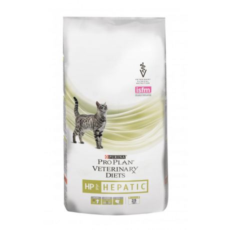 Сухой корм Purina Pro Plan Veterinary Diets HP для кошек при хронической печеночной недостаточности, пакет, 1,5 кг 12274974