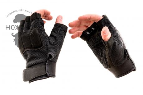 Тактические перчатки без пальцев Tactic , размер XL