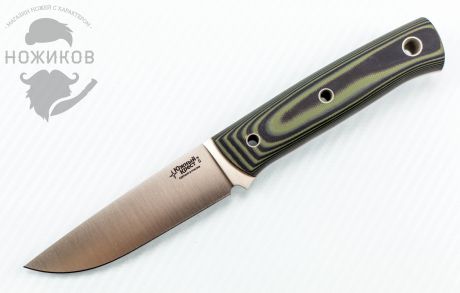 Нож туристический M1, сталь D2, G10