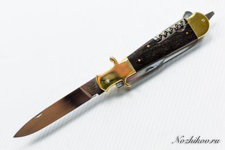 Складной многопредметный нож Егерь Х12МФ, венге