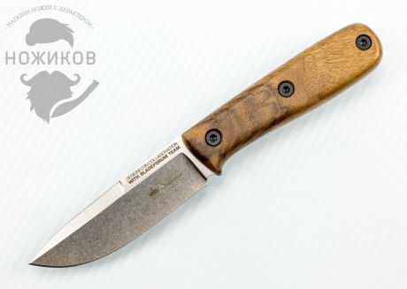 Туристический нож Colada AUS-8 Satin+SW Орех, Кизляр