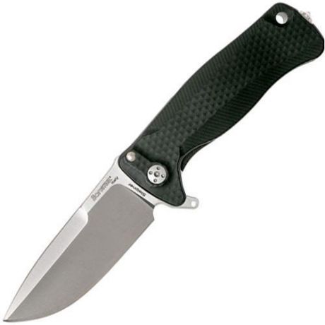 Нож складной SR-22 Mini Ball-Bearing Flipper, Black Solid® Aluminum Handle, Satin Finish Sleipner Stainless Steel