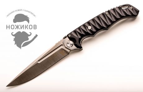 Складной нож Кугуар, сталь D2, G10 черная
