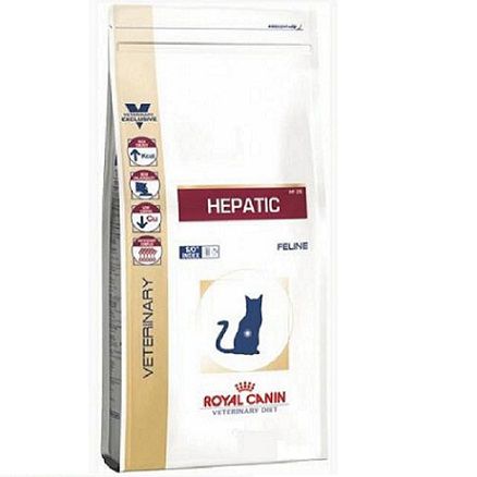 Сухой корм Royal Canin Hepatic HF26 для кошек при болезнях печени, 2 кг.