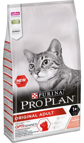 Pro Plan Original Adult сухой корм с лососем для взрослых кошек