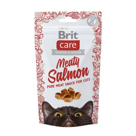 Лакомство Brit Care Meaty Salmon Лосось для кошек, 50 г