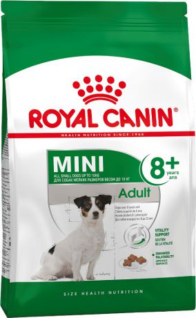 Royal Canin Mini Adult 8+ сухой корм для собак мелких пород старше 8 лет